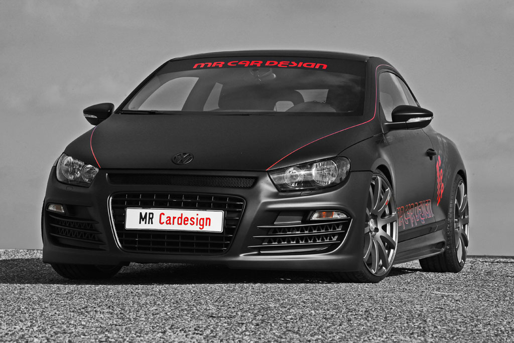 VW Scirocco Black Rocco MR Car Design