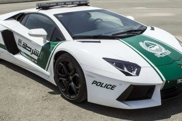 New Dubai police Lamborghini Aventador